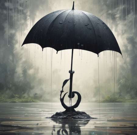 هنوز تا یه بارون میاد میره قلبم برات